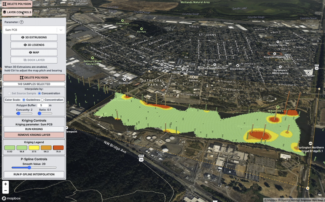 Sample similarity interpolation